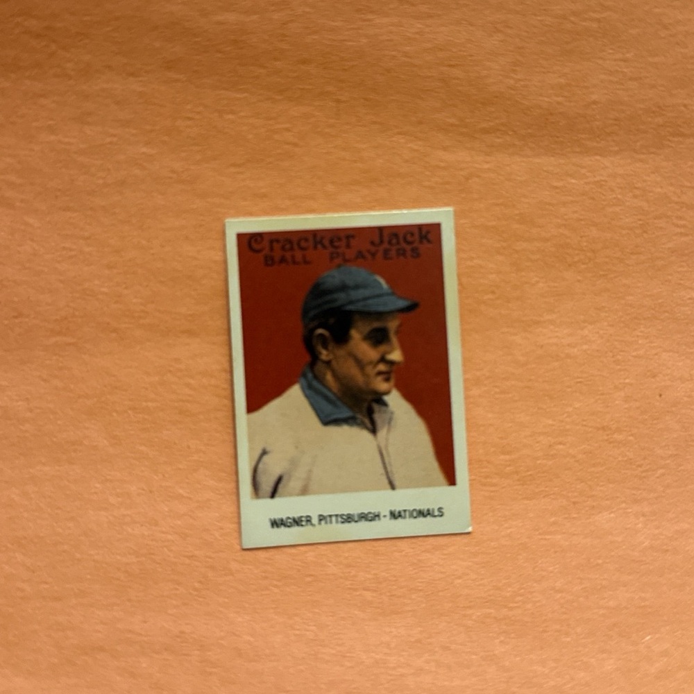 Vintage Cracker Jack Ball Players Wagner-Pittsburgh Nationals 3 of 24